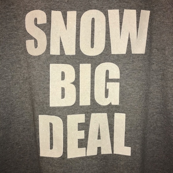 NEW! ❄️⛄️ Joe Boxer Snow Big Deal Winter Christmas ❄️⛄️ NWT Crewneck Sweatshirt - Picture 10 of 13